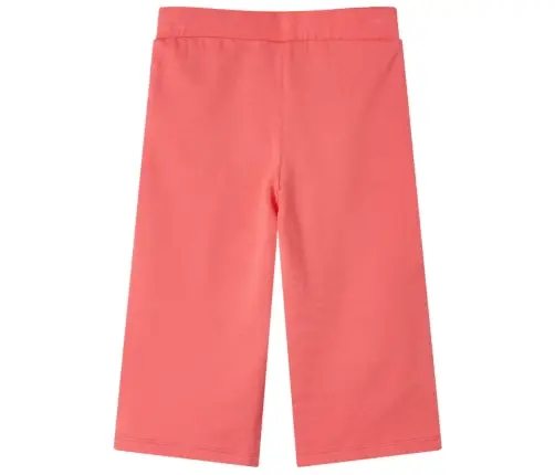 Laste Püksid, Laiade Säärtega, Korallpunane, 104