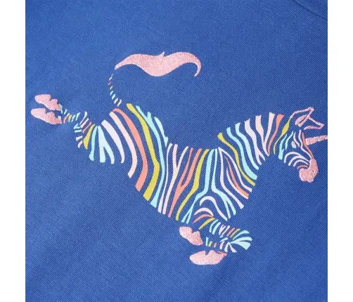 Laste T-Särk, Koobaltsinine, 92