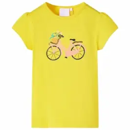 Laste T-Särk, Kollane, 92