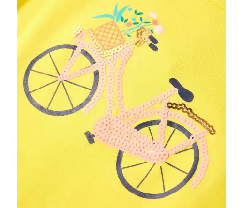 Laste T-Särk, Kollane, 92