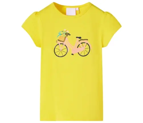Bērnu T-Krekls, Dzeltens, 116