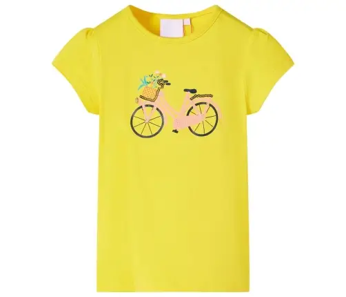 Bērnu T-Krekls, Dzeltens, 128