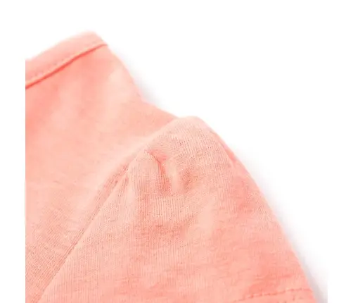 Bērnu T-Krekls, Neona Oranžs, 92