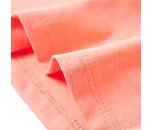 Vaikiški Marškinėliai, Neoninės Koralinės Spalvos, 104 Dydžio