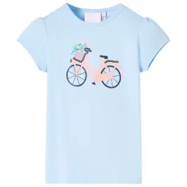 Laste T-Särk, Helesinine, 116