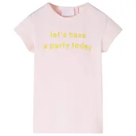 Bērnu T-Krekls, Maigi Rozā, 104