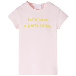 Vaikiški Marškinėliai, Šviesiai Rožinės Spalvos, 140 Dydžio