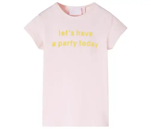 Bērnu T-Krekls, Maigi Rozā, 140