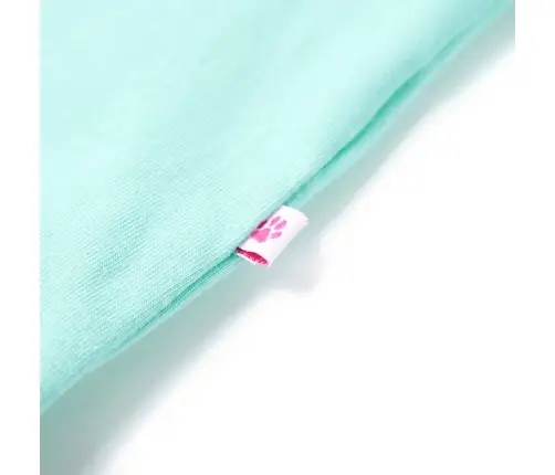 Bērnu T-Krekls, Gaiša Piparmētru, 116