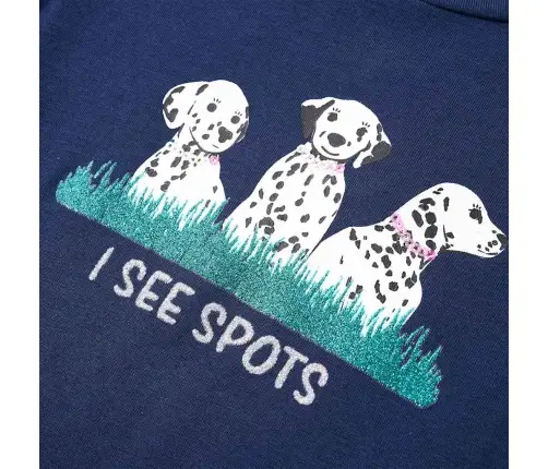 Bērnu T-Krekls, Tumši Zils, 104