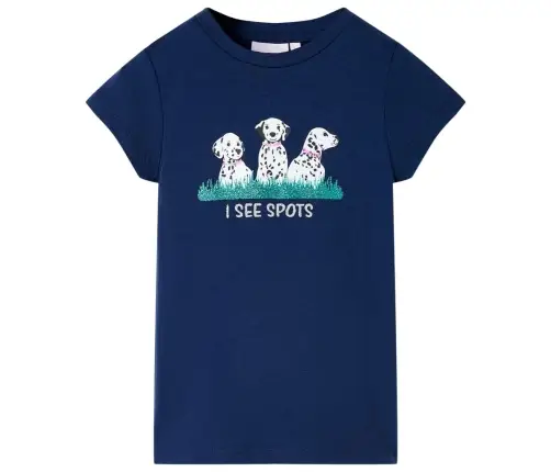 Laste T-Särk, Tumesinine, 140