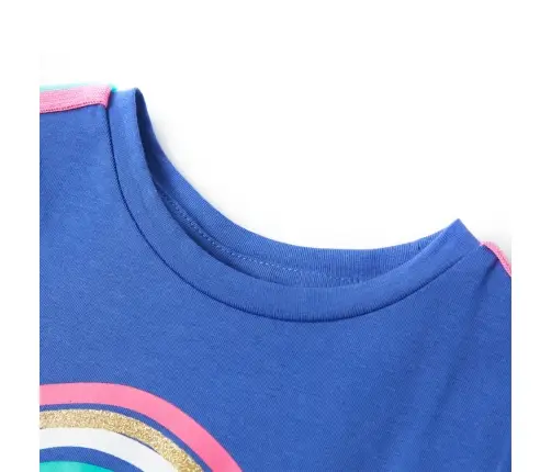 Bērnu T-Krekls, Koši Zils, 104
