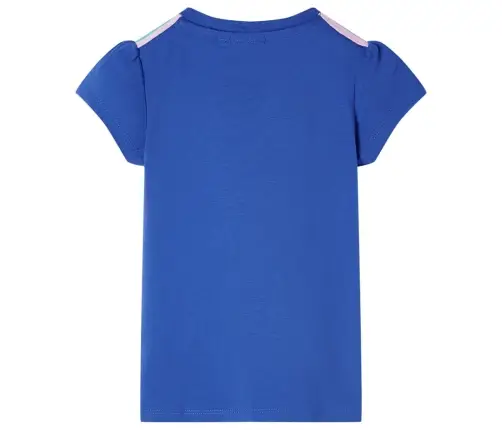 Laste T-Särk, Koobaltsinine, 140