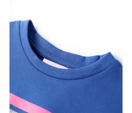 Bērnu Kleita Ar Aukliņu, Koši Zila, 104