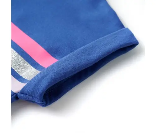 Bērnu Kleita Ar Aukliņu, Koši Zila, 140