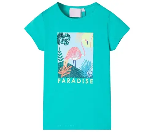 Bērnu T-Krekls, Piparmētru Krāsā, 104