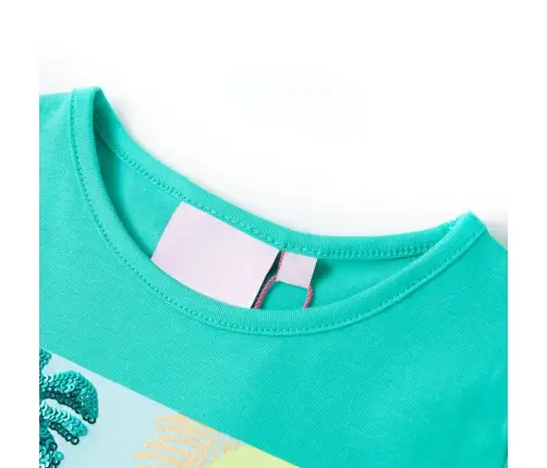 Bērnu T-Krekls, Piparmētru Krāsā, 116