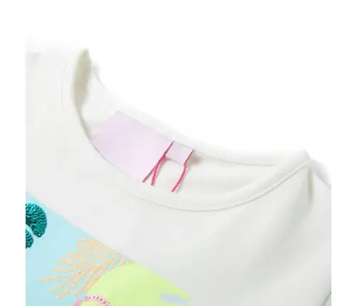 Laste T-Särk, Ekrüü, 128