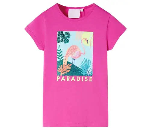 Laste T-Särk, Tumeroosa, 104