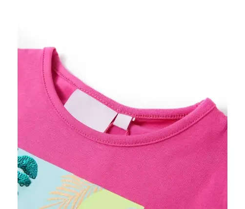 Laste T-Särk, Tumeroosa, 104