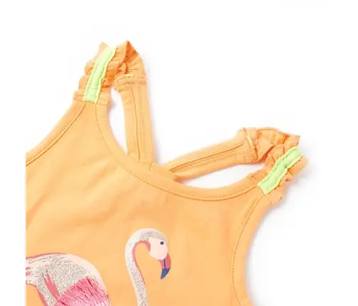 Bērnu Tops, Spilgti Oranžs, 104