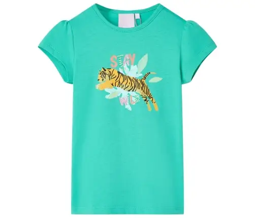 Bērnu T-Krekls, Piparmētru Krāsā, 104