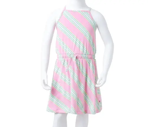 Varrukateta Laste Kleit, Pingutusnööriga, Roosa, 92