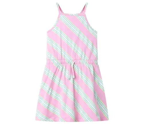 Varrukateta Laste Kleit, Pingutusnööriga, Roosa, 140