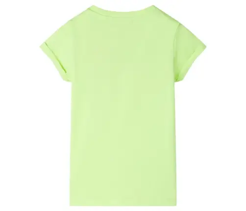 Laste T-Särk, Neoonkollane, 128