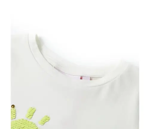 Bērnu T-Krekls, Krēmīgi Iedzeltens, 92