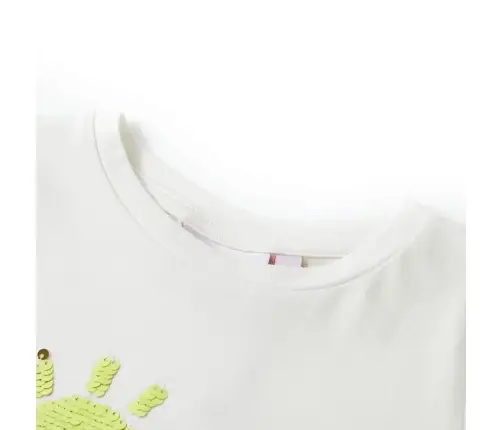 Bērnu T-Krekls, Krēmīgi Iedzeltens, 140