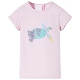 Bērnu T-Krekls, Ceriņu Krāsā, 128 Bērnu T-Krekls, Ceriņu Krāsā, 128