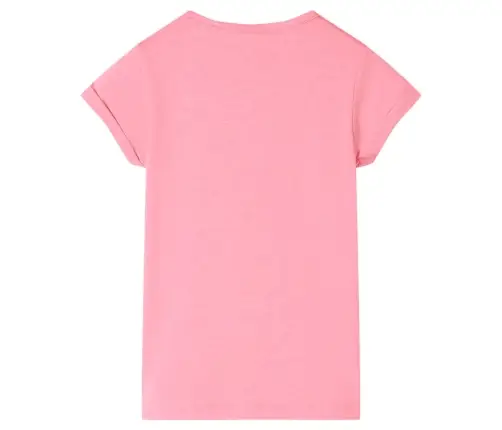Bērnu T-Krekls, Koši Rozā, 140