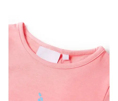Bērnu T-Krekls, Koši Rozā, 140