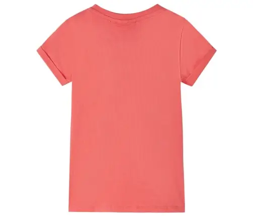 Bērnu T-Krekls, Koraļļu Krāsā, 140