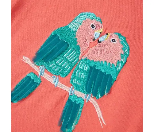 Bērnu T-Krekls, Koraļļu Krāsā, 140