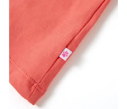 Bērnu T-Krekls, Koraļļu Krāsā, 140