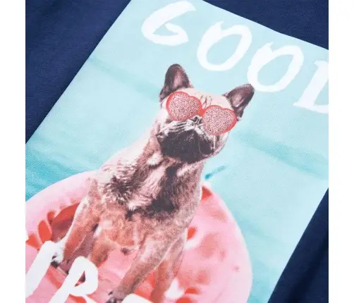 Laste T-Särk, Tumesinine, 128