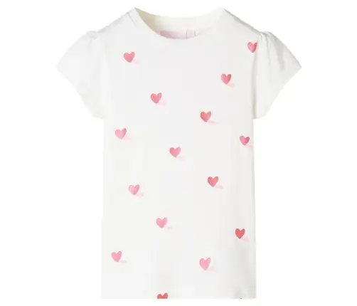Bērnu T-Krekls, Krēmīgi Iedzeltens, 116