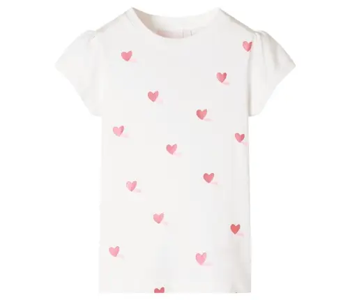 Laste T-Särk, Ekrüü, 128