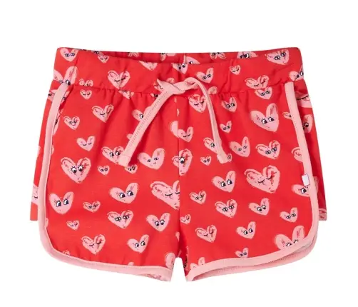 Bērnu Šorti Ar Aukliņu, Sarkani, 128