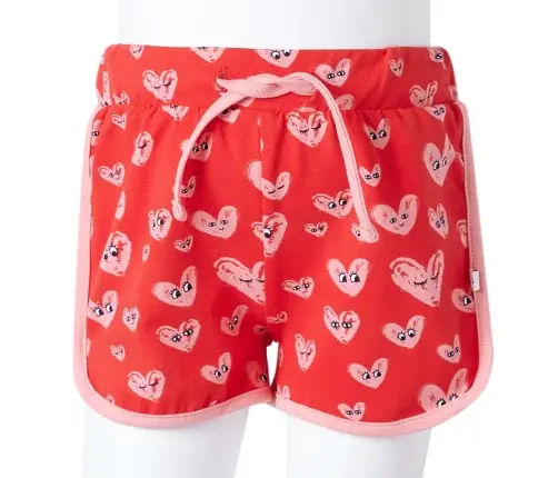 Bērnu Šorti Ar Aukliņu, Sarkani, 140