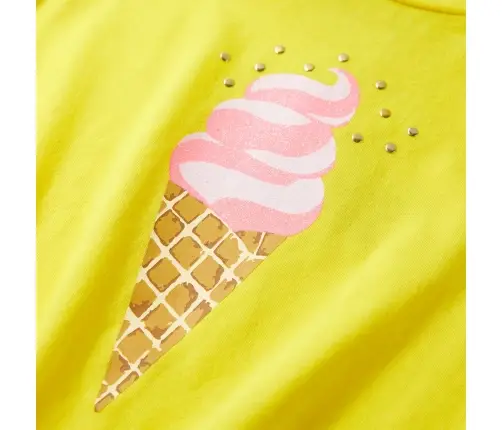 Bērnu T-Krekls, Dzeltens, 140