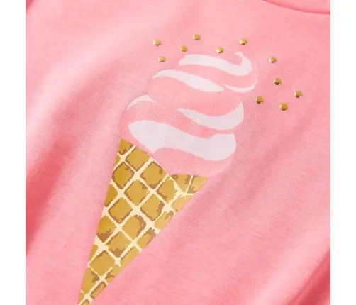 Laste T-Särk, Erk Fluo Roosa, 92