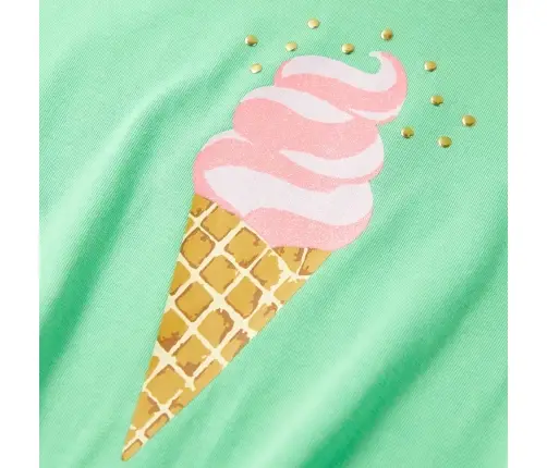 Vaikiški Marškinėliai, Šviesiai Žalios Spalvos, 140 Dydžio