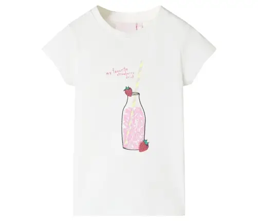 Bērnu T-Krekls, Krēmīgi Iedzeltens, 92