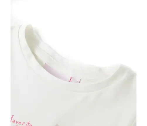 Bērnu T-Krekls, Krēmīgi Iedzeltens, 92