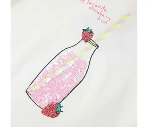 Bērnu T-Krekls, Krēmīgi Iedzeltens, 92