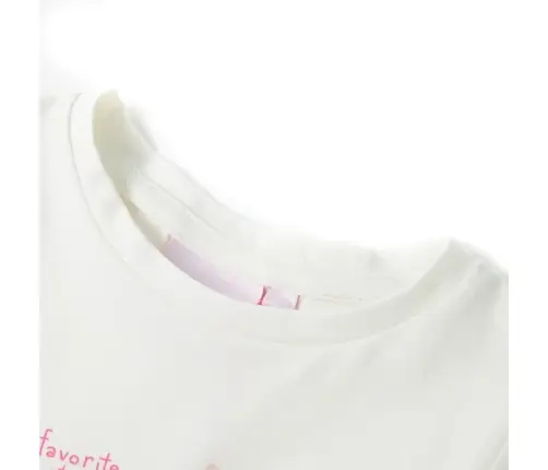 Vaikiški Marškinėliai, Ekru Spalvos, 104 Dydžio