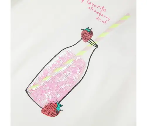 Bērnu T-Krekls, Krēmīgi Iedzeltens, 140